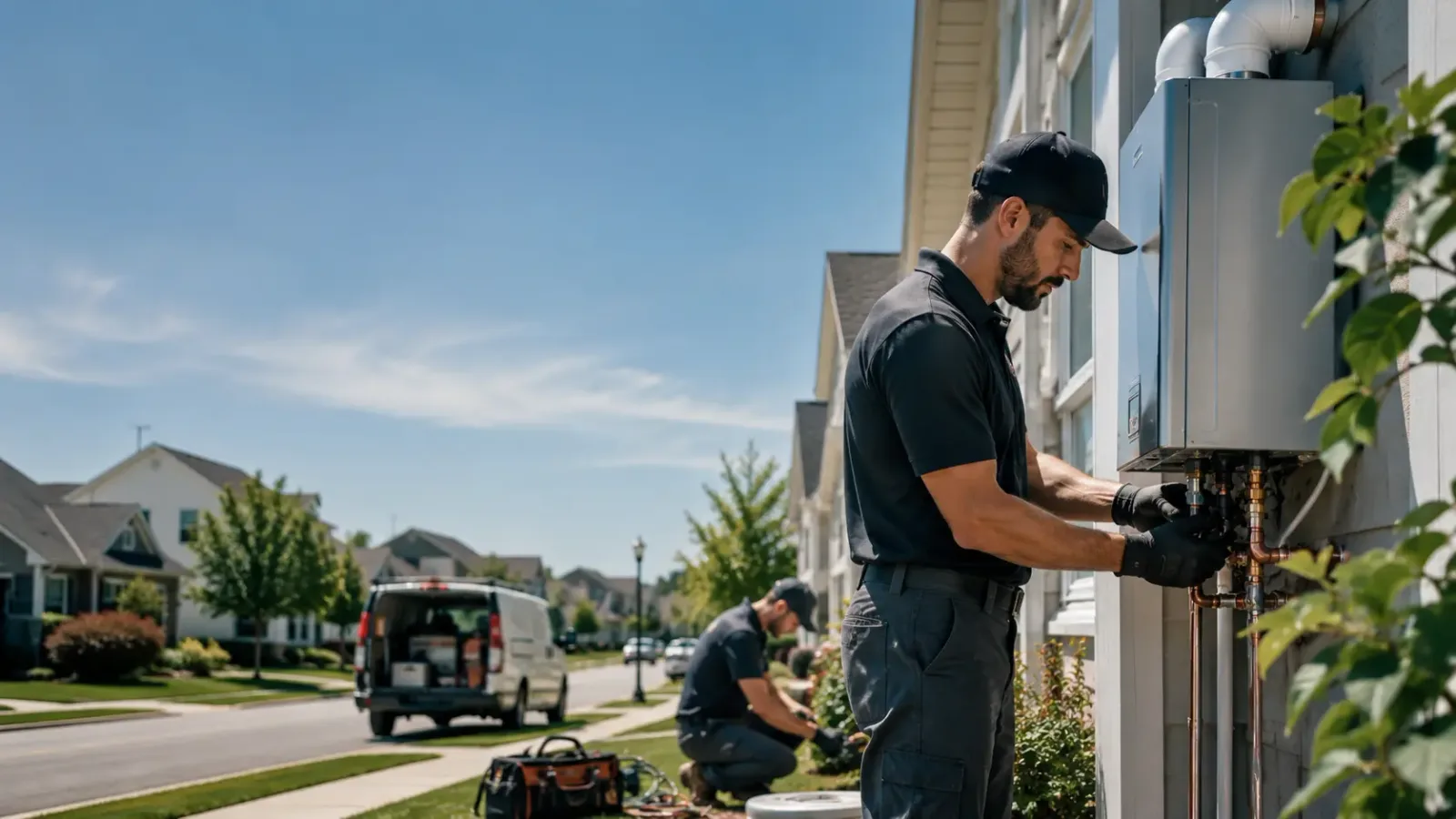 Tankless Water Heater Installation in Long Bottom, OH